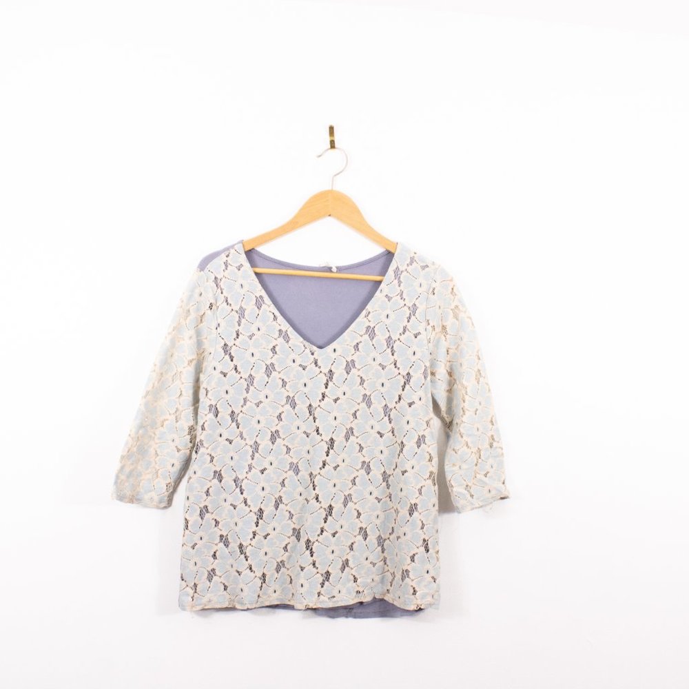 *Le Lis Lace 3/4 Sleeve